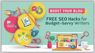 Boost Your Blog: Free SEO Hacks for Budget Savvy Writers