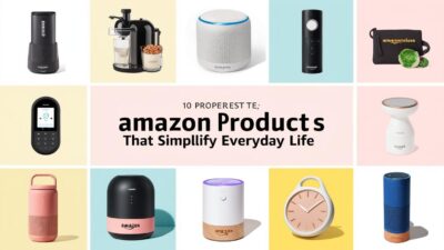 Discover 10 Amazon Gems to Simplify Your Everyday
