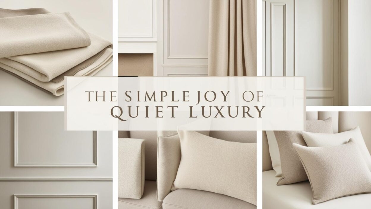 Embracing Elegance The Simple Joy of Quiet Luxury