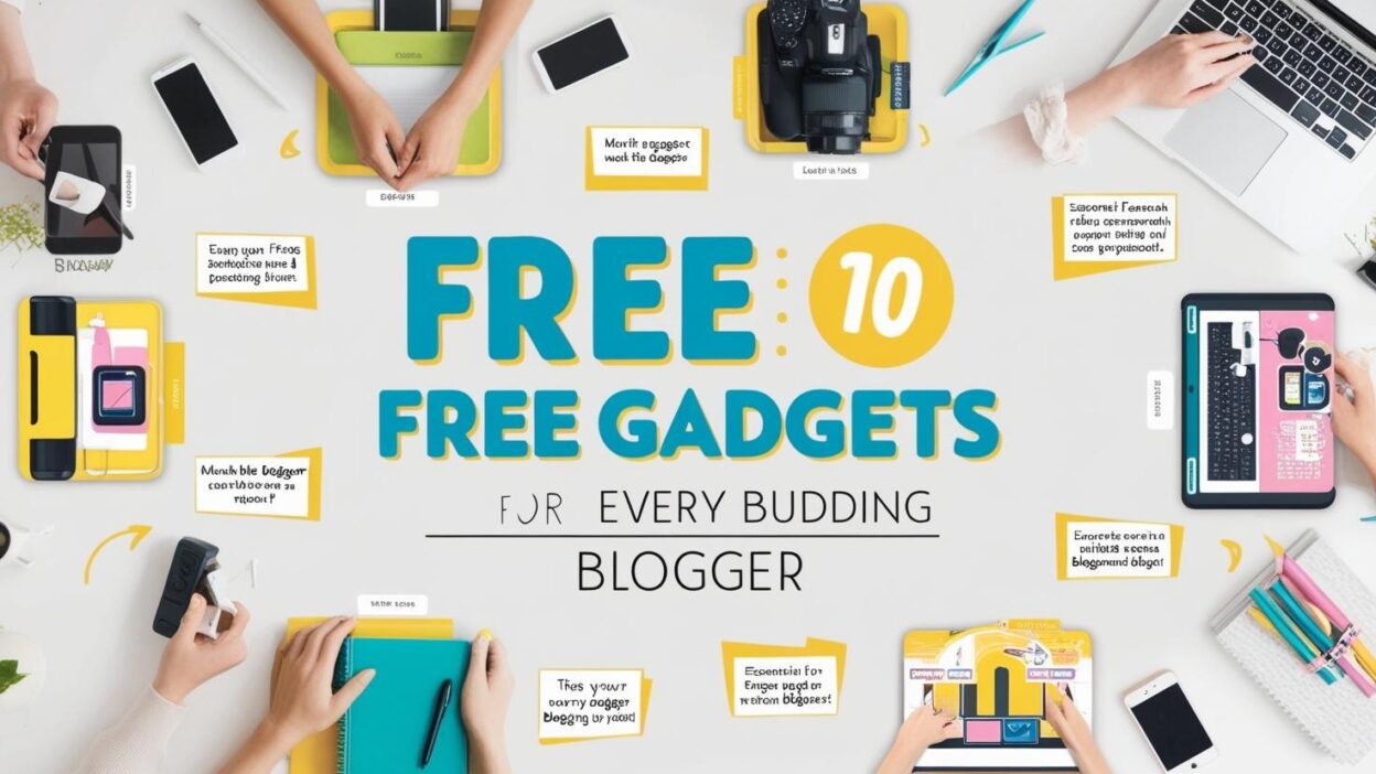 Essential Free Gadgets for Every Budding Blogger!