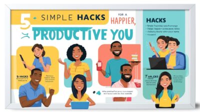 Five Simple Hacks for a Happier, Productive You