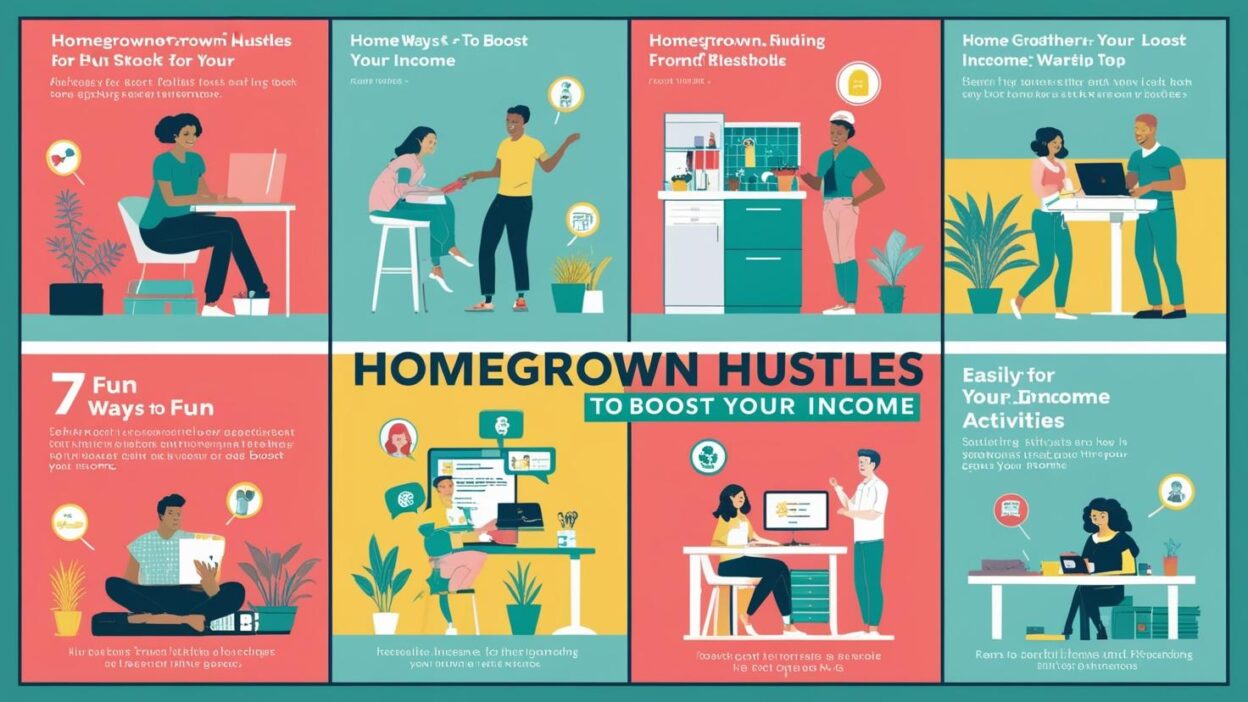 Homegrown Hustles: 7 Fun Ways to Boost Your Income