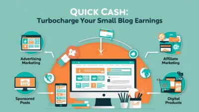 Quick Cash: Turbocharge Your Small Blog Earnings