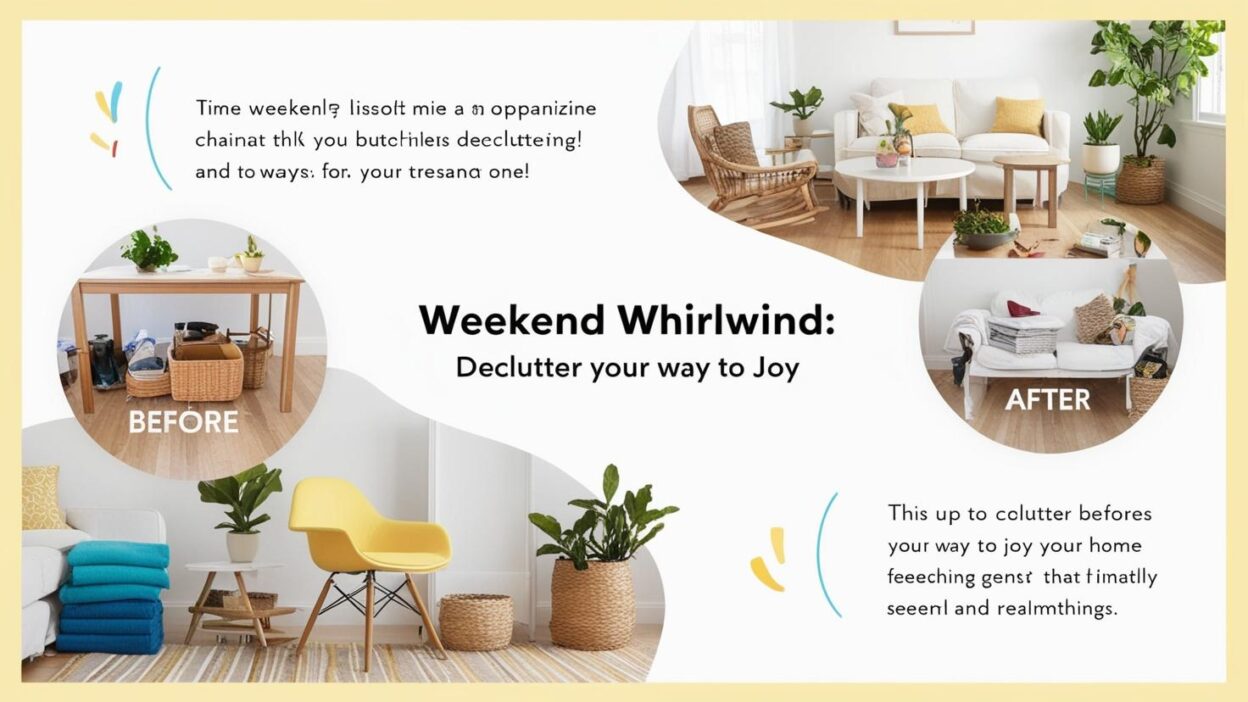Weekend Whirlwind: Declutter Your Way to Joy